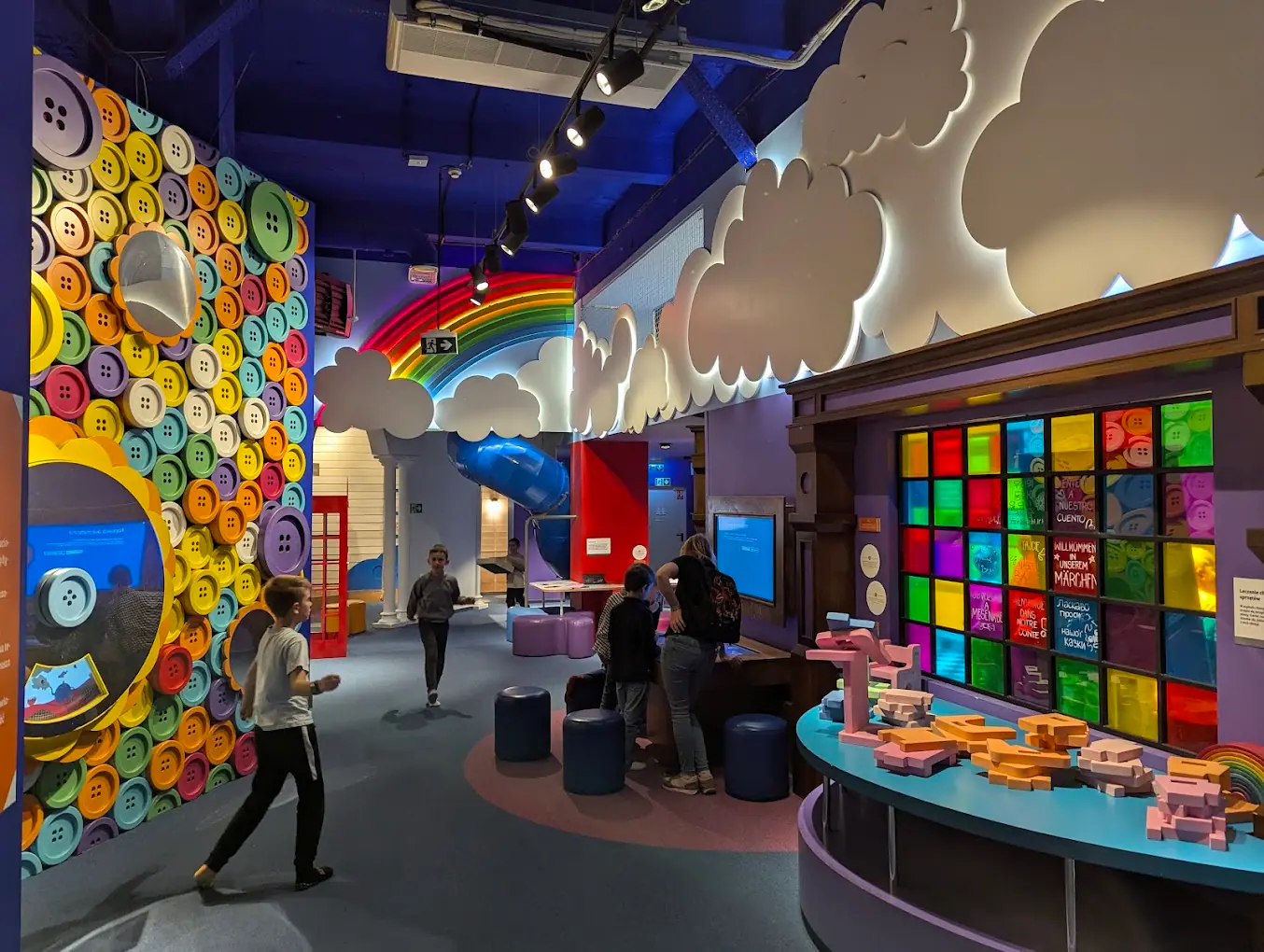 Colourful Bajka Pana Kleksa interactive playground